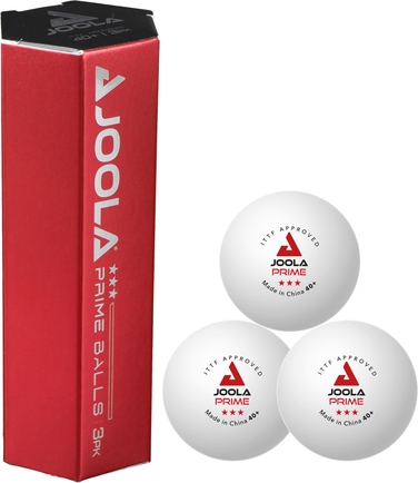 Настільні тенісні м'ячі Joola Prime 40032, білі, 3 шт.