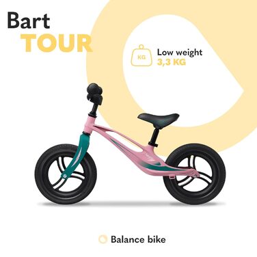 Беговел Lionelo Bart Tour/Bubblegum (2-30 кг), 12