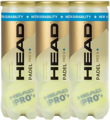 ZRZ Head Pro S – професійні тенісні м'ячі для падел-тенісу, 9 шт.