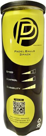 М'ячі для падел-тенісу PadelPursuit Training - 9 шт. в упаковці, для тренувальних ігор