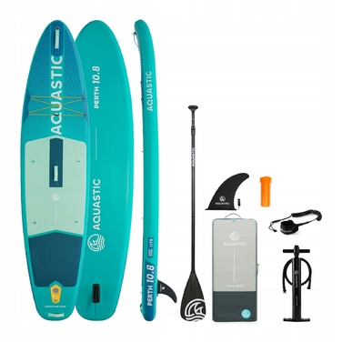 SUP-дошка AQUASTIC Perth 325 см, комплект: насос, весло, рюкзак