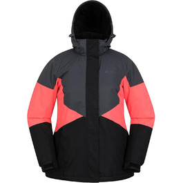 Жіноча гірськолижна куртка Mountain Warehouse Moon - тепла, непромокальна, з мікрофлоком, регульована капюшон, рожевий колір