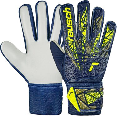 Воротарські рукавички Reusch Attrakt Starter Solid Junior - дитячі, підліткові, для футболу (4.5)