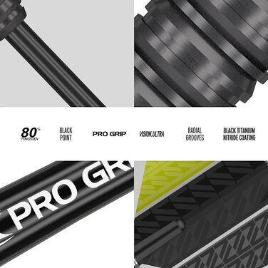 Дротики для дартсу Target Darts Vapor 8, сталевий наконечник