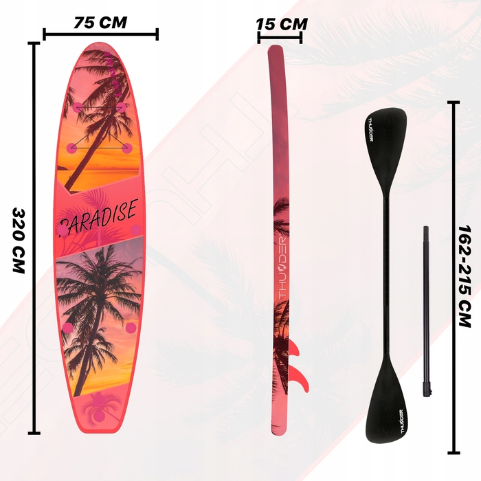 Надувна SUP-дошка Thunder Isle 320 см + аксесуари