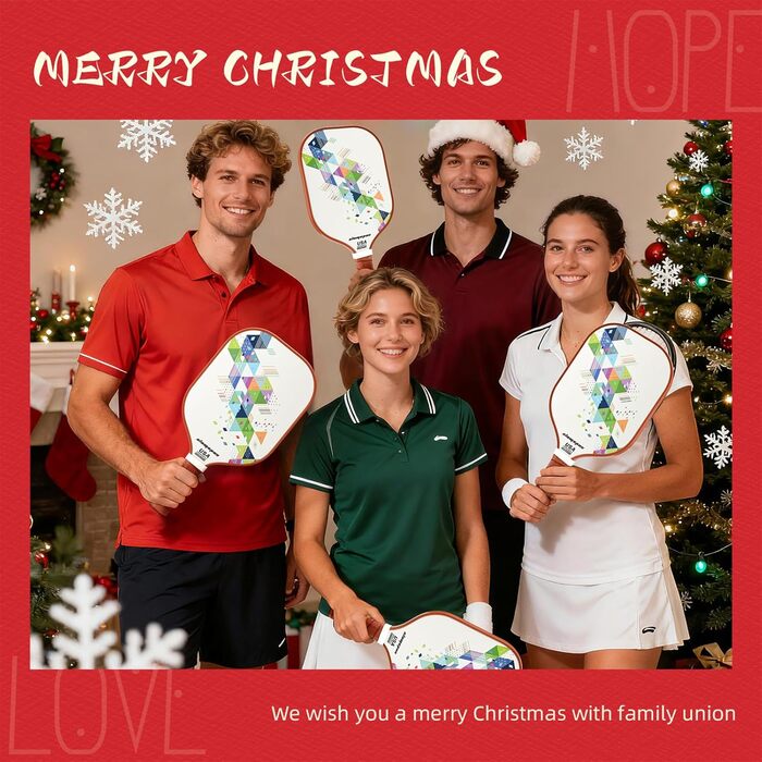 Набір для піклболу: ракетки з графіту та скловолокна, м'ячі та сумка | Ідеально для початківців