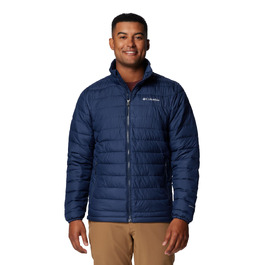 Чоловіча утеплена куртка Columbia Powder Lite II, темно-синя (Collegiate Navy), розмір L