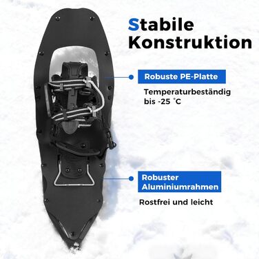 Шнеки COSTWAY з підйомником, розмір EUR 35-45, до 68/90 кг, комплект з трекінгових палиць та сумки