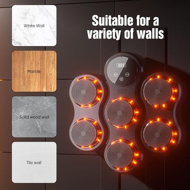 Музичний бокс для боксу з LED, Bluetooth, 9 режимів, 5 рівнів гучності, для дорослих і дітей