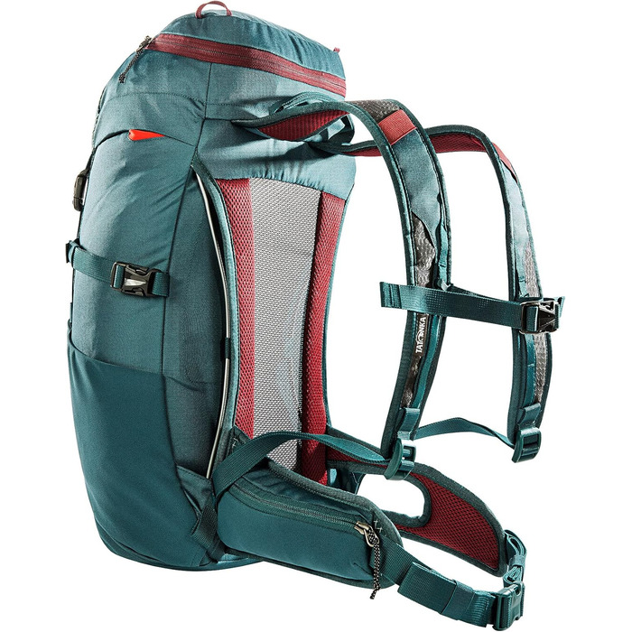 Рюкзак для туризму Tatonka Hike Pack 22 л з вентильованою спинкою та дощовиком, легкий, зручний, зелений