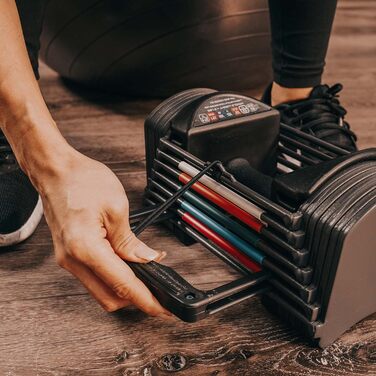Регульована гантеля Power Block Sport 24, 1-24 кг, для фітнесу та тренувань