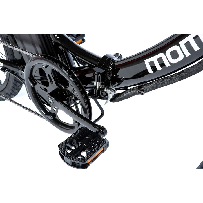 Електровелосипед складаний Moma Bikes Ebike20.2, алюмінієвий, Shimano 7 швидкостей, акумулятор іон-літій 36V 16Ah