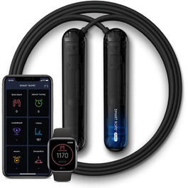Розумна скакалка Tangram Factory Smart Jump Rope PURE з Bluetooth підключенням до смартфона