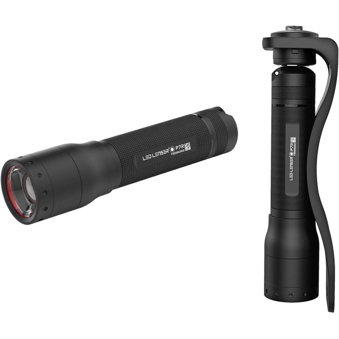 Ліхтар налобний LED Ledlenser H7R Work + P7R, 1000 люмен, акумуляторний, водонепроникний IP67, регульований, з USB-кабелем