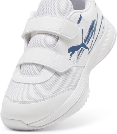 Дитячі кросівки для залу Puma Varion II V Jr Indoor Court Shoe, білі/сині, р. 34 EU