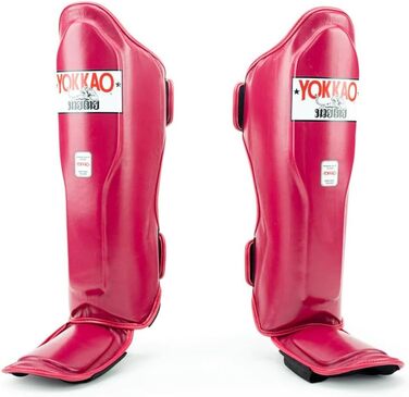 Захист гомілки та коліна YOKKAO Matrix Cerise XXS для муай-тай, кікбоксингу, MMA, для дорослих