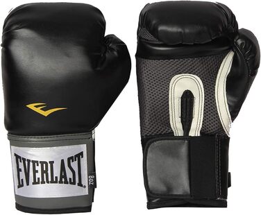 Боксерські рукавички Everlast Prostyle 2 (12oz) + лапи тренера + набір для спарингів - чорні, професійні