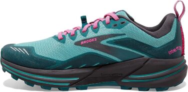 Brooks Cascadia 16: жіночі трейлраннінгові кросівки, 37.5 EU, блакитно-рожеві
