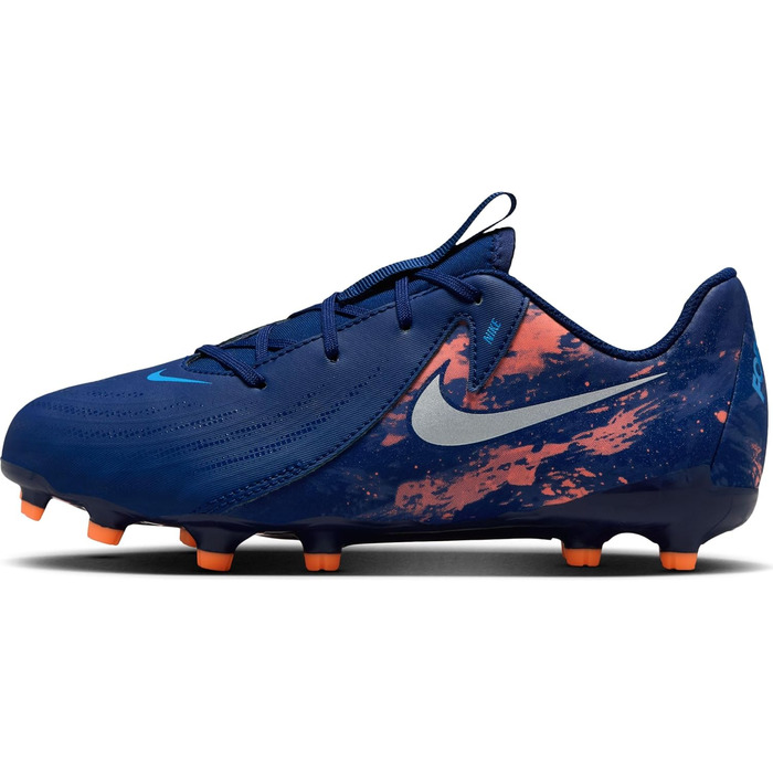 Футбольні бутси Nike Jr. Phantom GX 2 Academy Erling Haaland TF для дітей, Blue Void Chrome, 36 EU (HF1608)