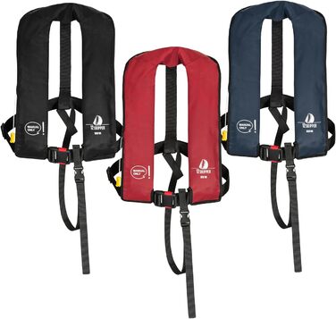 Рятувальний жилет 165N ISO з ручним спрацюванням (червоний)