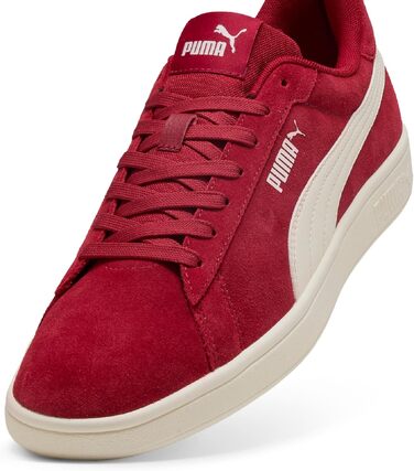 Кросівки Puma Smash 3.0 LS унісекс (44.5 EU, Dark Crimson Warm White)
