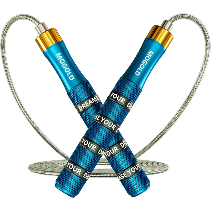 Стрибкове кабель для чоловіків, жінок, дітей, преміум-якість, скакалка з подвійним підшипником, 360-градусний поворот, кабель зі сталевим тросом, PVC покриттям, 3 м, 4 мм для фітнесу, тренувань, кроссфіту, срібний