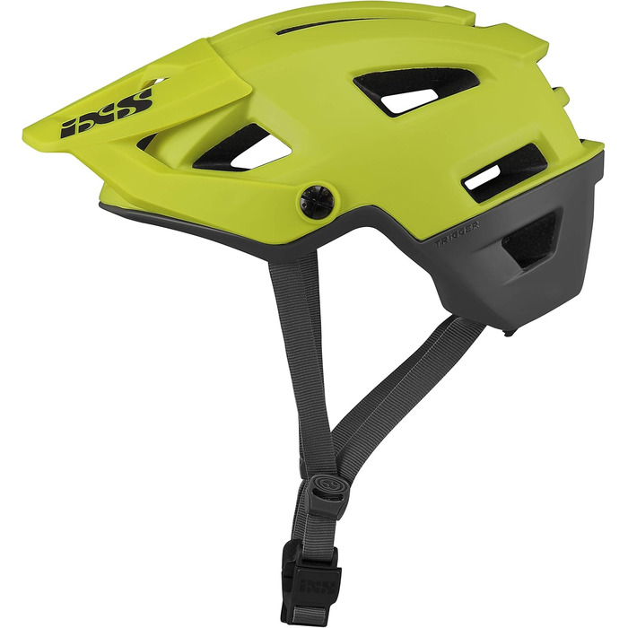Велошолом IXS Trigger AM для маунтбайку, зелений лайм, розмір ML (58-62 см)