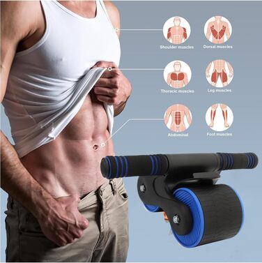Ролер для пресу DROMEDARY з підставкою для телефону та пружиною для повернення, тренажер для пресу та фітнесу