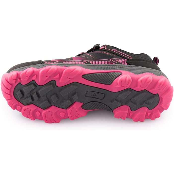 Дитячі трекінгові черевики Alpine PRO FARO, рожеві, розмір 38 EU. Легкі, дихаючі, з гумовою підошвою. Активне взуття для прогулянок та туризму.