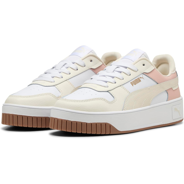 Жіночі кросівки PUMA Carina Street White-Alpine Snow-Frosted Ivory, розмір 39 EU