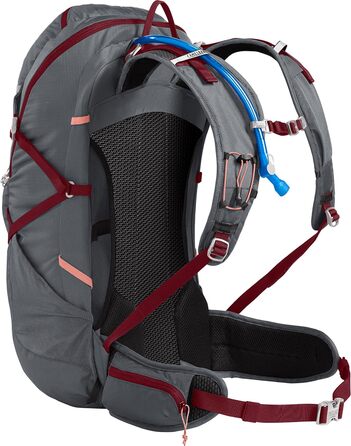 Гідратаційний рюкзак CAMELBAK Fourteener 30 для дорослих, унісекс, 30 л, сірий/червоний