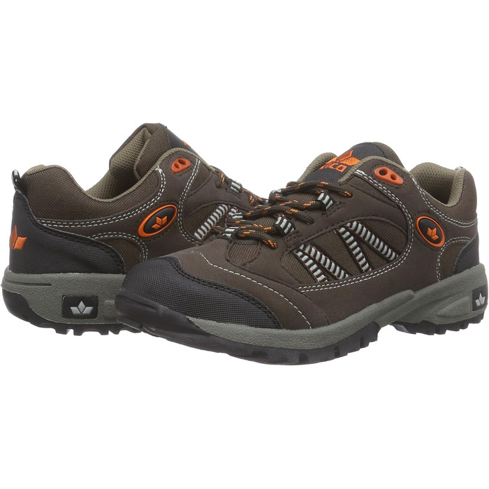 Чоловічі кросівки для ходьби Lico Rancher Low 210060 чорного, сірого та зеленого кольорів (40 EU, коричневий, помаранчевий)
