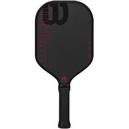 Падл для піклболу WILSON Blaze Tour, чорний/червоний, ручка 6,4 см