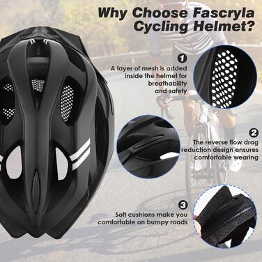 Велосипедний шолом MTB для міста і гір, унісекс, регульований, дихаючий, 52-62 см