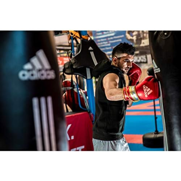 Боксерські рукавички adidas AdiSpeed для фітнесу, спарингу та тренувань, для дорослих, чоловіків і жінок, 340 г, 453 г, 510 г