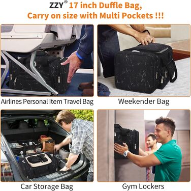 Спортивна сумка ZZY 25 л, мрамор, тренувальна, дорожня