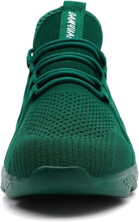 Чоловічі спортивні кросівки для бігу, тенісу, занять фітнесу та прогулянок. Легкі, дихаючі, темно-зелені (42 EU)