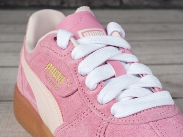 Жіночі спортивні кеди Puma на платформі, шкіряні, розмір 36
