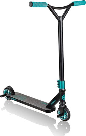 Трюковий самокат Globber GS 720 для підлітків, унісекс, чорний-бірюзовий, універсальний розмір