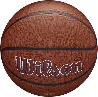Баскетбольний м'яч Wilson NBA Team, розмір 7, Клівленд Кавальєрс, композитний, для дорослих, унісекс