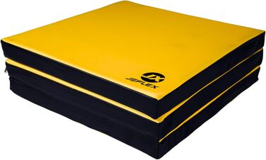 Складаний гімнастичний мат Jeflex 180x60x6 см, німецький, портативний килимок для фітнесу, йоги, дитячої кімнати