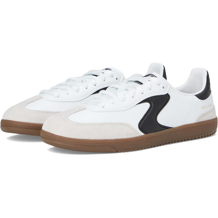 Кросівки жіночі Skechers Hotshot Kickoff White/Black Duraleather 38 EU