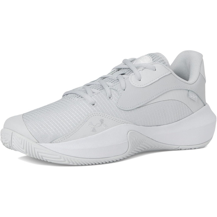 Кросівки баскетбольні чоловічі Under Armour Ua Lockdown 7 Low (43 EU, сірий)