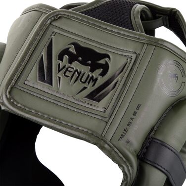Захисний шолом Venum Elite, хакі/чорний, для боксу та ММА