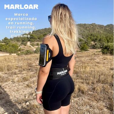 Брелок для рук MARLOAR для бігу, сумісний з iPhone, чорний