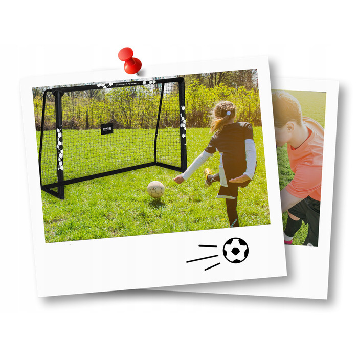 Футбольні ворота 180 x 120 x 60 см NS-462 Hexagon