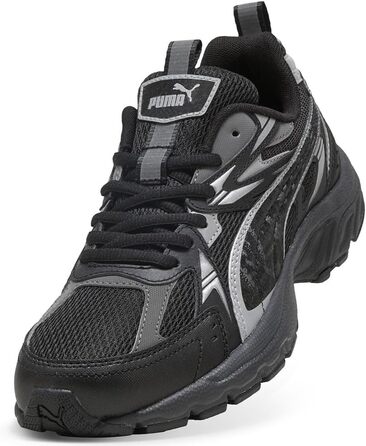 Жіночі кросівки PUMA Milenio Tech Dayinight – стильні та зручні (39 EU, Puma Black Silver Dark Gray)