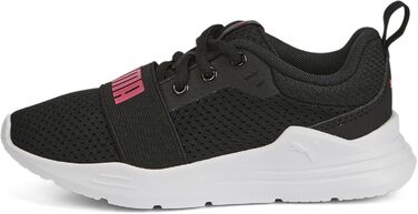 Дитячі кросівки PUMA Wired Run PS - унісекс, чорний/рожевий, 35 EU