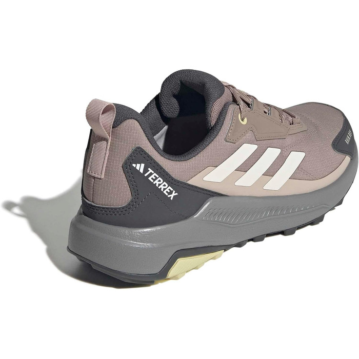 Жіночі трекінгові кросівки adidas Terrex Anylander RAIN.RDY для піших прогулянок, Chalky Brown Wonder White Grey Six, розмір 40 EU
