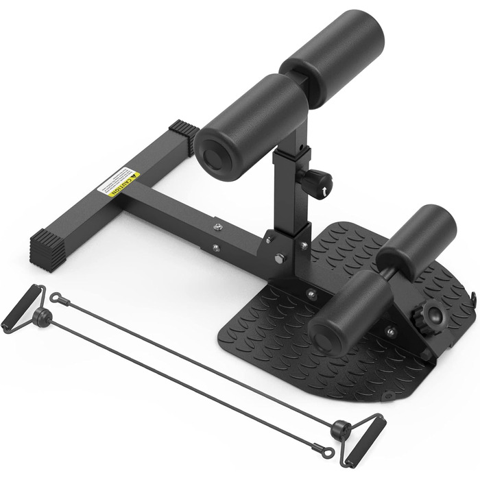 ЛеікФітнес Скворт Бенч для Сідниць та Пресу – Багатофункціональний Тренажер для Дома та Фітнес-клубу (Чорний 8500)